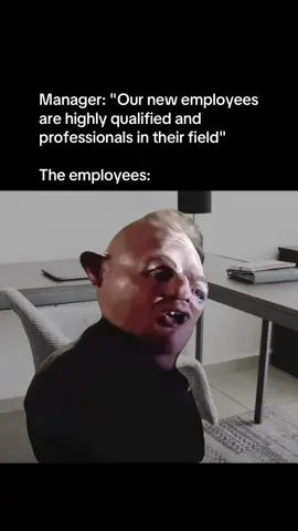 The new hires make me really question the hiring process... #employee #hire #dumb #work #workhumor #workinghard #corporate #office #fyp #explore #meme 