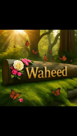 Waheed Name Designs #creatorsearchinsight #viral #capcut #trending @Waheed ullah 
