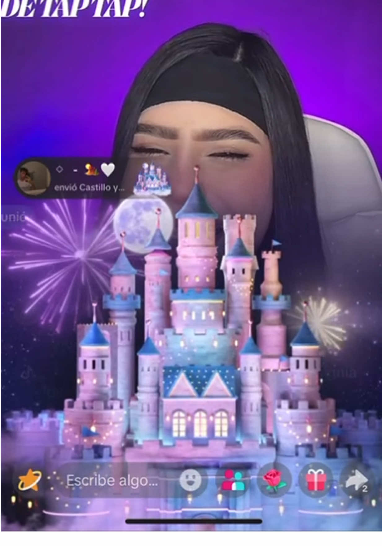 No me dejan ser espectadora 😍😍 @⃟      -  🏜️🤍  te pasaste en serio, mi castillo hermoso 🏰💖 ameeeeeeee #paratiiiiiiiiiiiiiiiiiiiiiiiiiiiiiii #live #fyp #paratii 