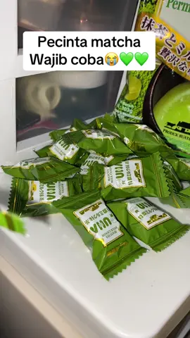 Aku suka matcha garagara permen ini,enak bangett😭💚#matcha #permensusu #UHA #pecintamatcha🍵💚 #fypage #fyppppppppppppppppppppppp 