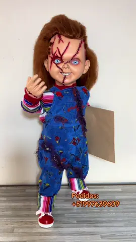 Chuckys Scare, consigue el tuyo aquí #chucky #chuckydoll #fypシ゚ #toysperuchristian #toysperudolls #peru🇵🇪 #argentina🇦🇷 #chile #bolivia🇧🇴 #ecuador🇪🇨 