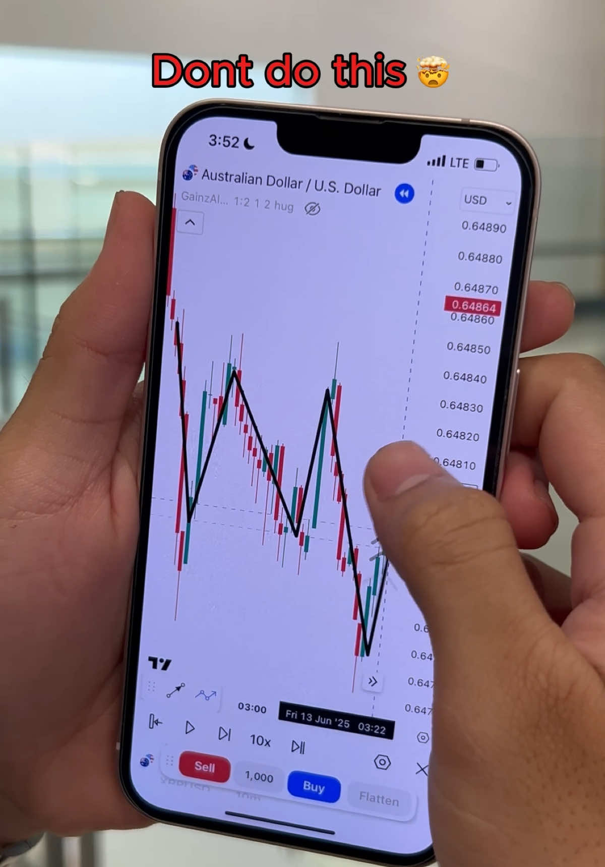 We always use GainzAlgo V2 Alpha indicator 📈 #crypto #stocks #forex #tradingview 