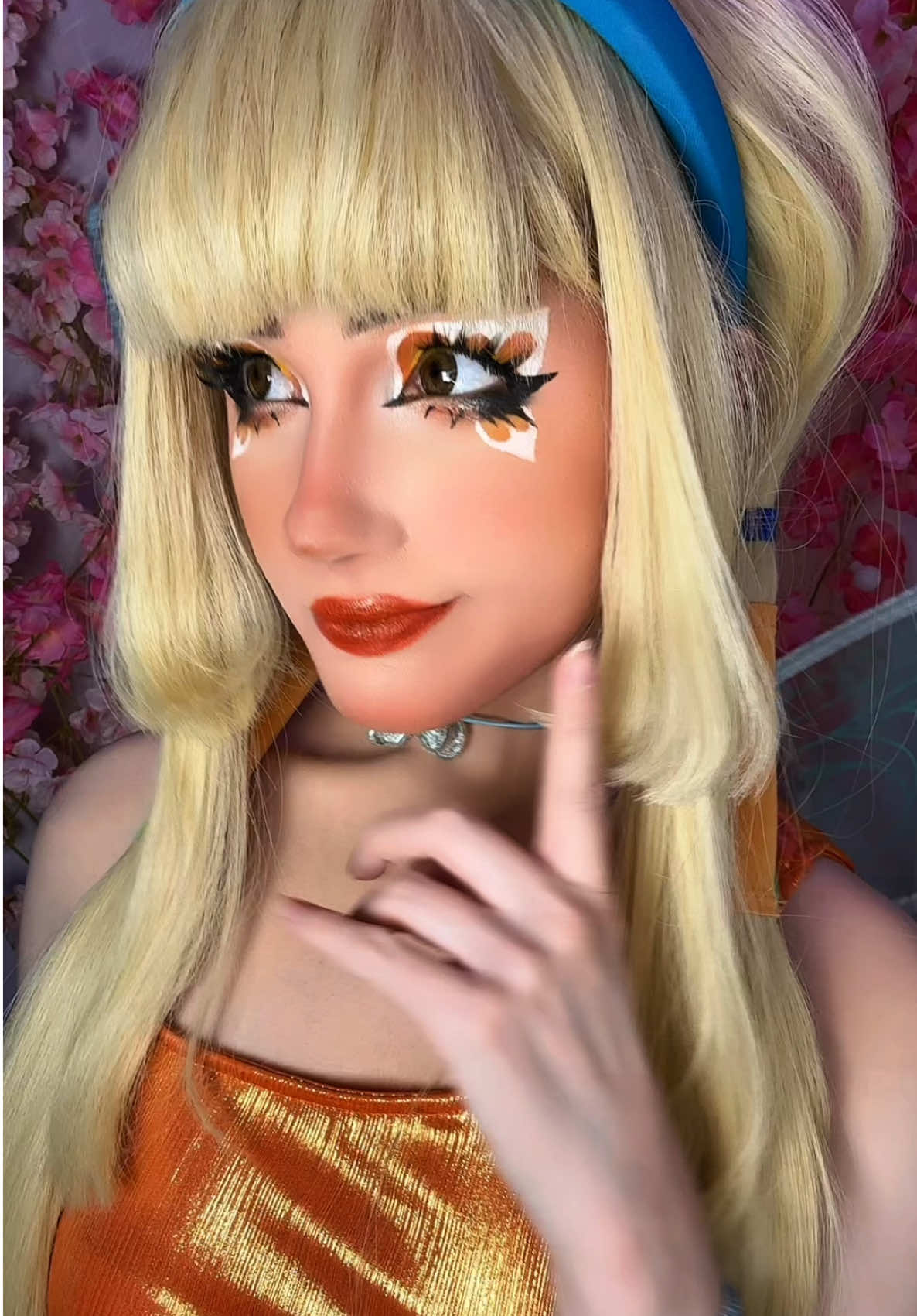 Stella☀️⭐️🧡 #stellacosplay#stellawinx#winx#winxclub#winxclubcosplay#winxcosplay#stellawinxcosplay#cosplay#foryou#makeup#winxmakeup
