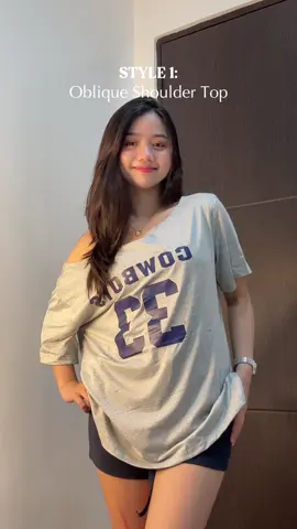 bagay na bagay sa malalaking brasooo!!! 🥹🫶🏻✨ #top #offshoulder #oblique #shoulder #viral #trending #shirt #blouse #fit #recos #blue #navyblur #gray #loose #looseshirt #cowboy #cowboy33 #jubilee #engrjubilee #fyp #foryoupage #fypシ゚ #foryou #fypviral 