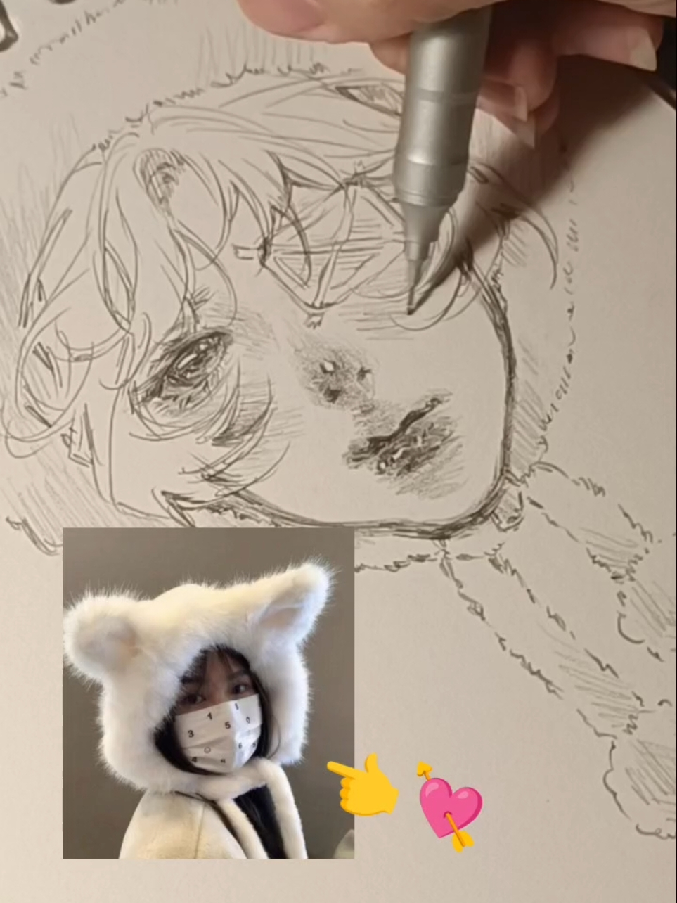 Vẽ đăng vội cho kịp deadline thoi=))) #xuhuongtiktok #xuhuong #yumeartist #yumemeomeo #sketchbook #art #sketchbookomb #sachomb #ongmatbu #soveongmatbu 