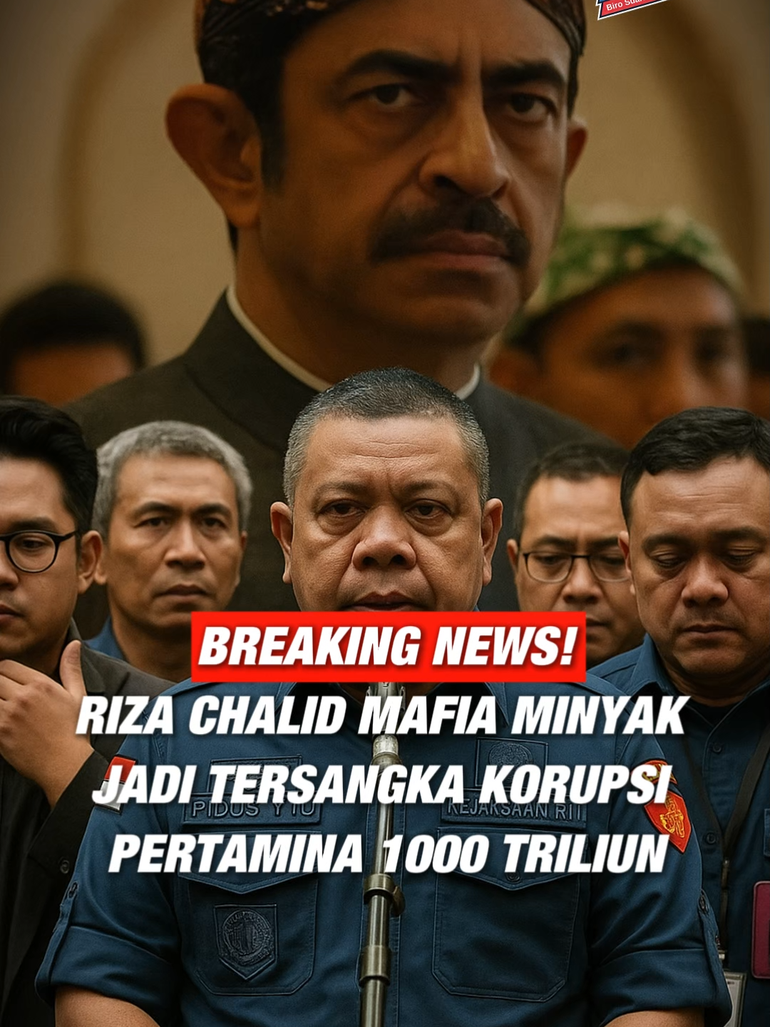 Akhirnya, hantu minyak itu tersentuh! Riza Chalid, sang dalang mafia migas, resmi jadi tersangka kasus korupsi Rp1000 triliun! Rezim sekarang kirim sinyal keras: Tak ada lagi yang kebal hukum. Tangkap dia! #birosuararakyat #rizachalid #korupsimigas #pertamina #mafiapertamina #kejagung