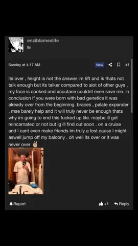 Another gut wrenching read #looksmaxing #lookism #fyp #looks #viral #blowthisup #bp #edit #looksmax #sad 