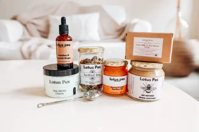 From nourishing birth prep to gentle postpartum recovery, every product is designed to support your body, calm your mind & honour your journey into motherhood. 💛 Pregnancy & Birth Prep Essentials: • Bee Ready Herbal Electuary – raspberry leaf, nettle, chamomile, dates in raw honey (tones uterus, nourishes iron, calms digestion, supports restful sleep) • Bee Ready Labour Prep Tea – raspberry leaf, nettle, alfalfa, pineapple, hibiscus, mint (softens cervix, strengthens uterus, eases bloating) • Womb Tonic Tincture – red raspberry leaf, nettle, chamomile, lemon balm (balances hormones, reduces Braxton Hicks, calms nerves) 🌸 Postpartum Recovery & Lactation Support: • Lactation & Nourish Drops – fennel, rooibos, chamomile, goat’s rue, blessed thistle, fenugreek, ginger (boosts milk supply, eases gas & reflux, replenishes energy) • Bee Nurtured Herbal Electuary – shatavari, nettle, fennel, chamomile in raw honey (supports milk flow, eases cramps, promotes emotional calm) • Golden Hour Tea Blend – raspberry leaf, oatstraw, rosehip, hibiscus, chamomile (womb healing, hormone balance, digestive ease) • Postpartum Support Tincture – shatavari, vitex, ashwagandha, oatstraw (restores hormones, reduces baby blues, calms nerves) • Sea Moss Cream – hydrates stretch marks & hormonal dryness • Goat Milk & Sea Moss Soap – soothes irritation & nourishes intimate skin • 2 Mini Sea Moss Gels – minerals for gut health, energy & recovery 🌿 Skin Healing & Radiance: • Sea Moss Body Oil – tamanu, rosehip, papaya seed, carrot oils + sea moss (fades scars & stretch marks, evens tone, hydrates deeply) 🌸 Thoughtfully curated to help you prepare, heal & thrive — naturally. #PregnancyEssentials #PostpartumRecovery #LabourPrep #NaturalMama #lotuspes #pregnancy #raspberryleaftea #medjooldatesdiet #seamoss #breastfeeding #postpartum #thirdtrimester 