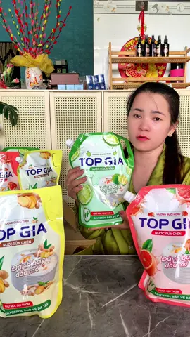 Combo 3 túi 6 lít nước rửa chén top gia đang được trợ giá #ngoctuyen #review #xuhuong #xuhuongtiktok #nuocruachen #nuocruachentopgia 