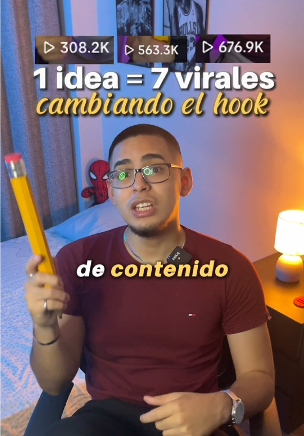 Como hacer videos virales #marketingdecontenido #contenido #marcapersonal #ideasdecontenido #redessociales #guiones #ganchos #hook #hooks 