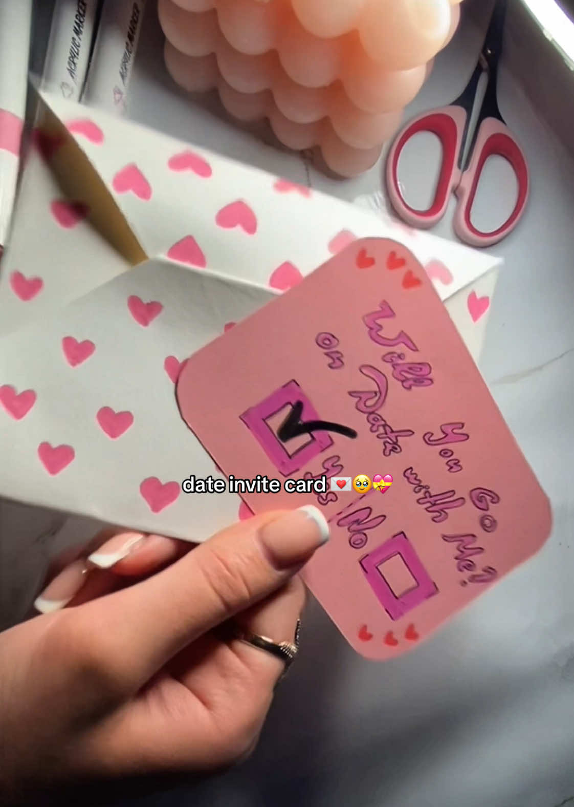 💝🥹 Date Invite Card 💌😍 Best Gift Idea for your Love 🎀 DIY Birthday Gift Card 🎂 Free Handmade Present Tutorial 🌷 Easy Paper Craft Ideas 🌸  #handmadegifts #present #diygift #valentinesdaygift #tutorial #papercraft #loveletter #giftforher #giftforhim #handmade #giftideas #diygiftideas #DIY #giftcard #birthdaycard #birthdaygift 