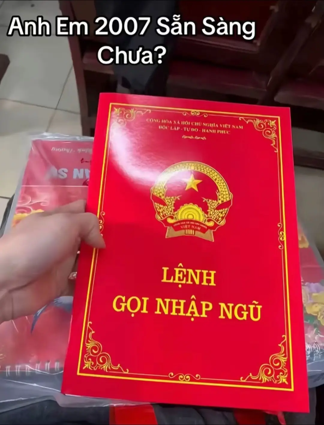 Vừa kịp đủ 18 là đủ tuổi “xách balo lên và đi”… nhưng là đi nghĩa vụ nha mấy ông 😅#N#NhapNgu2026 #2#2007SẵnSàng #L#LệnhGọiNhậpNgũ #T#TạmBiệtTuổi18 #L#Lính2007 #H#HaiNămAnhNhậpNgũ
