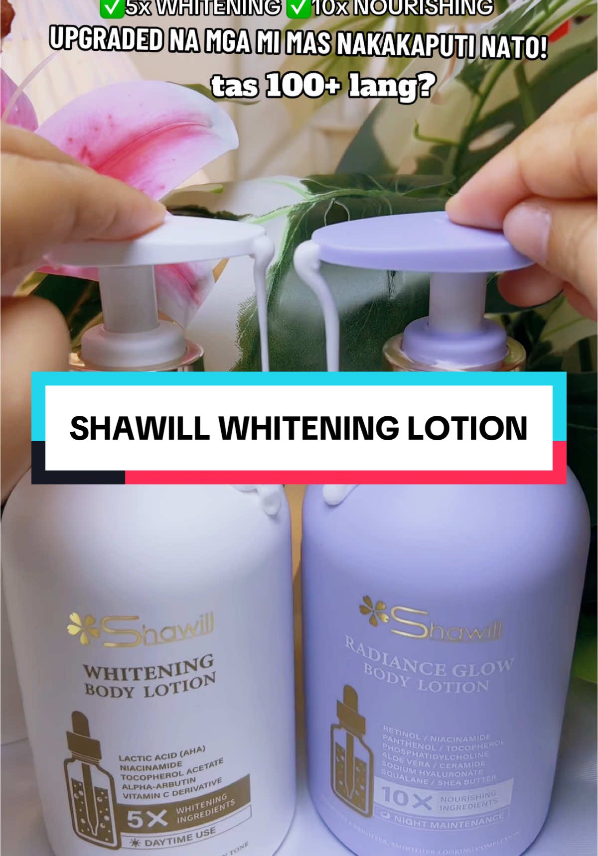 100+ lang?laro ka seller ang mura lang tas ganito ka ganda#shawilllotion #shawillwhiteninglotion #shawillbodylotion #trending #fypシ゚ 