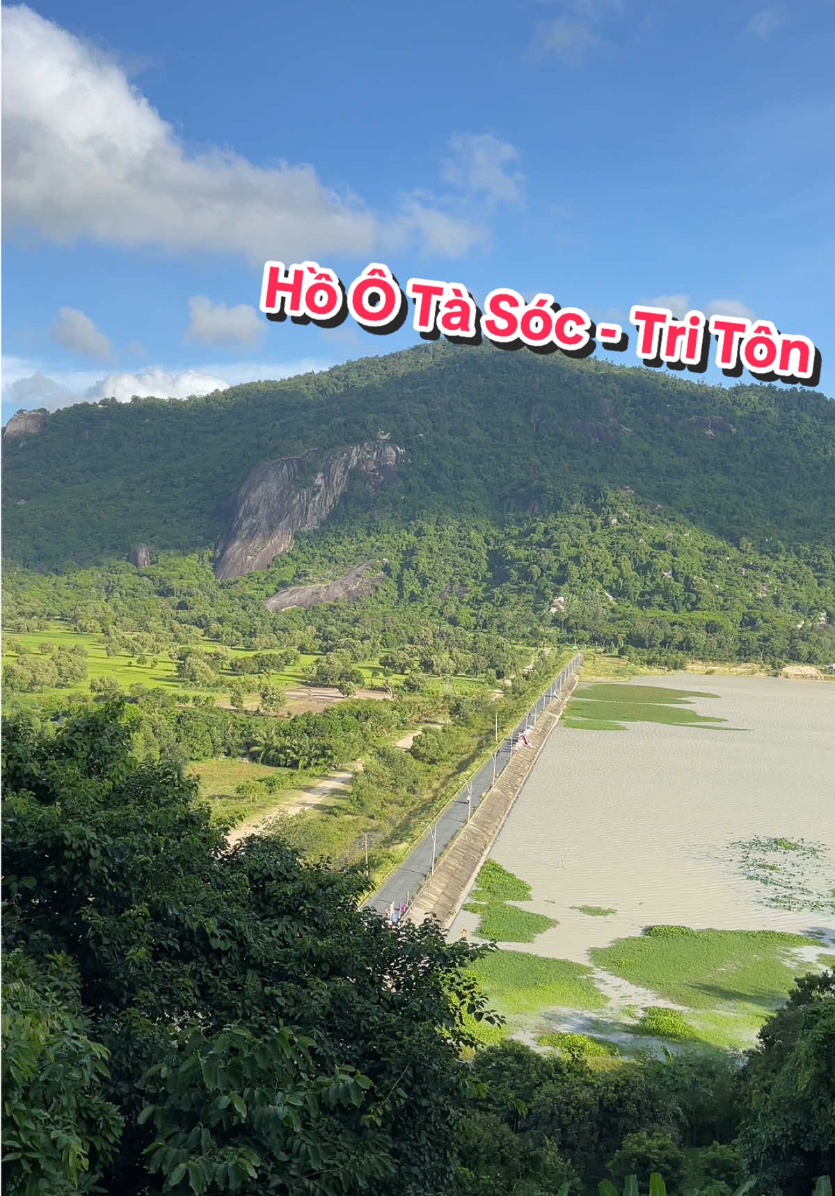Hồ Ô Tà Sóc đẹp nên thơ #angiang #hootasoc #triton #canhdep 