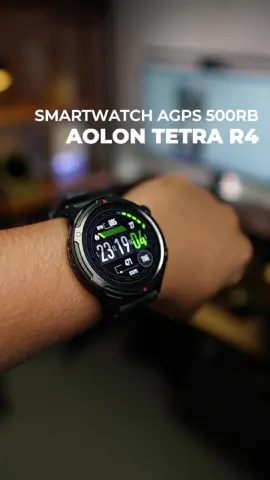 Smartwatch 500ribuan terbaik - Aolon Tetra R4. Desainnya keren, build qualitynya kokoh dan sudah IP68. Layarnya juga sudah pakai Amoled Retina Display dengan ukuran 1.43 Inch. Tidak lupa, Smartwatch ini juga sudah ada A-GPSnya guys.  #smartwatch #smartwatchgps #smartwatchaolon #aolontetrar4 #smartwatcholahraga #smartwatchoutdoor 