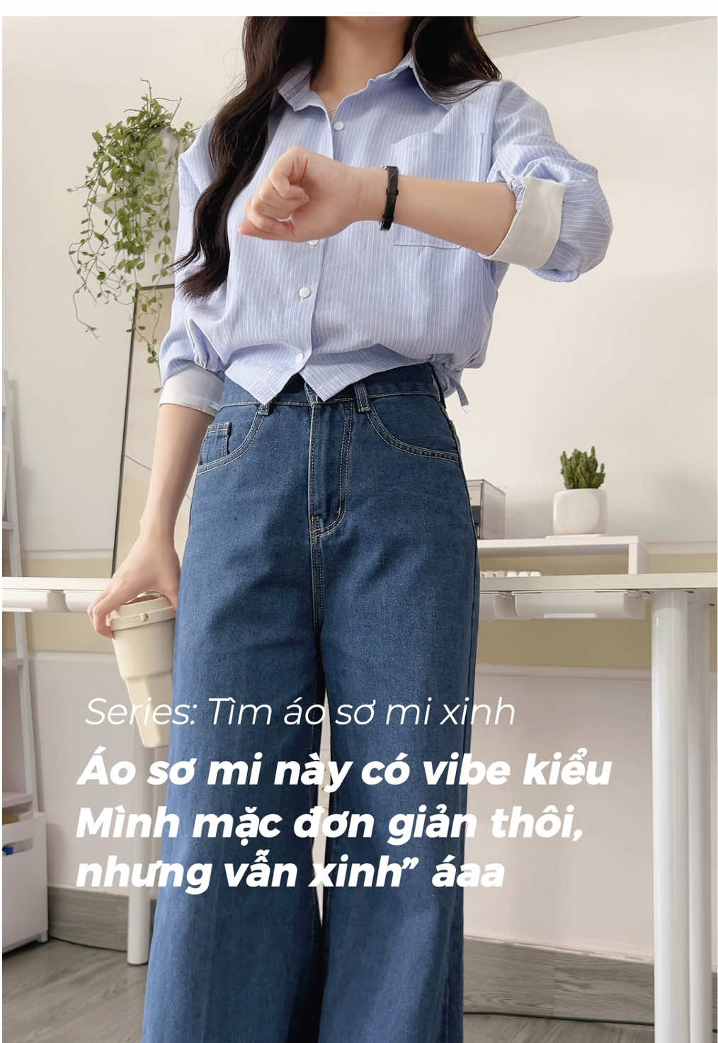 Series tìm áo sơ mi xinh, áo của nhà @Samhyewear  Outfit idea no. 46 #SnowyOOTD #outfitideas #styleinspo #workwear #officelook #shirtstyle #phoidodilam #outfitcongso #Samhyewear 