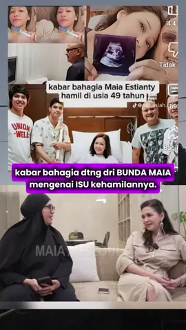Bunda maia di kabarkan Hamil di usia 49 tahun #maiaestianty #maya #maiahamil #fyp #foryoupage #viral #beritaviral #beritaterkini 