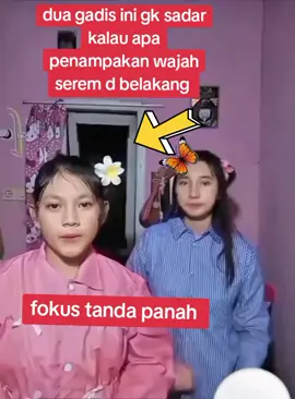 muncul wajah seram d jendela #tiktokviral #videoeditan #horor #horortiktok #viral 