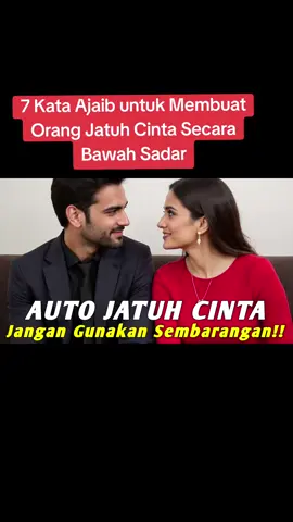 7 Kata Ajaib untuk Membuat Orang Jatuh Cinta Secara Bawah Sadar #belajarhipnotis #masnugmasterhipnotis #hipnosis #hipnotis 