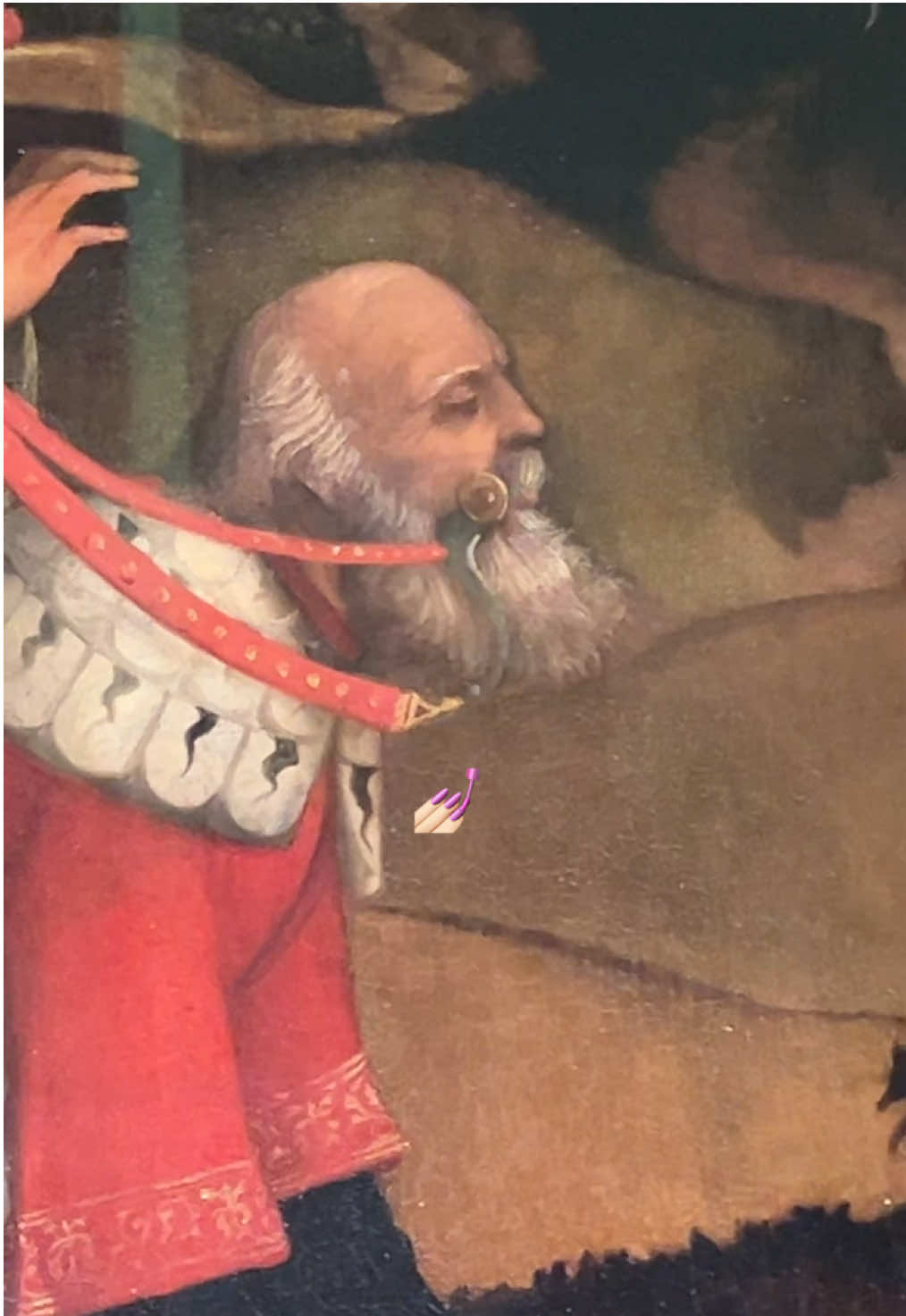 Safe word #museum #painting #aristotle #dom #DogTraining #santa 