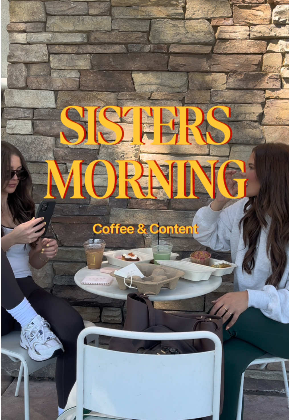 Mornings with my sister >> 💕 