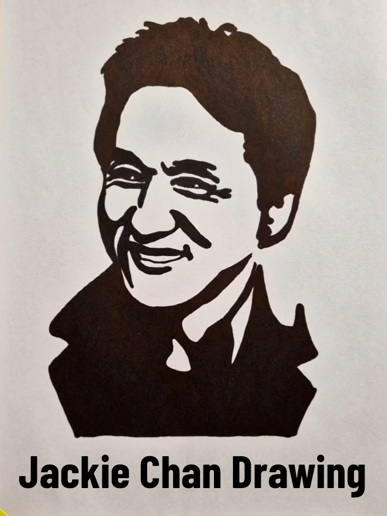 Easy Sketch of Jackie Chan 😍 #jackiechan #sketchart #easydrawing #howtodraw #portraitdrawing #drawingtutorial #dibujofacil #arttok #artist #artistontiktok #pencilart #pencildrawing #fyp #viral #tiktokart 