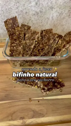Bifinho caseiro e natural pro seu doguinho se apaixonar! 🐶🥩 Essa receita é simples, saudável e perfeita pra quem quer fugir dos petiscos industrializados cheios de conservantes. Feito com ingredientes naturais, ricos em nutrientes e pensados com carinho — porque quem ama, alimenta com responsabilidade 💚 Ideal como recompensa, agrado ou só pra ver o rabinho balançar de felicidade! #PetVidas #BifinhoNatural #PetiscoCaseiroParaCachorro #ComidaDeVerdadePet #AlimentaçãoNaturalPet #DogLoversBrasil#dogs #cães #petdog 