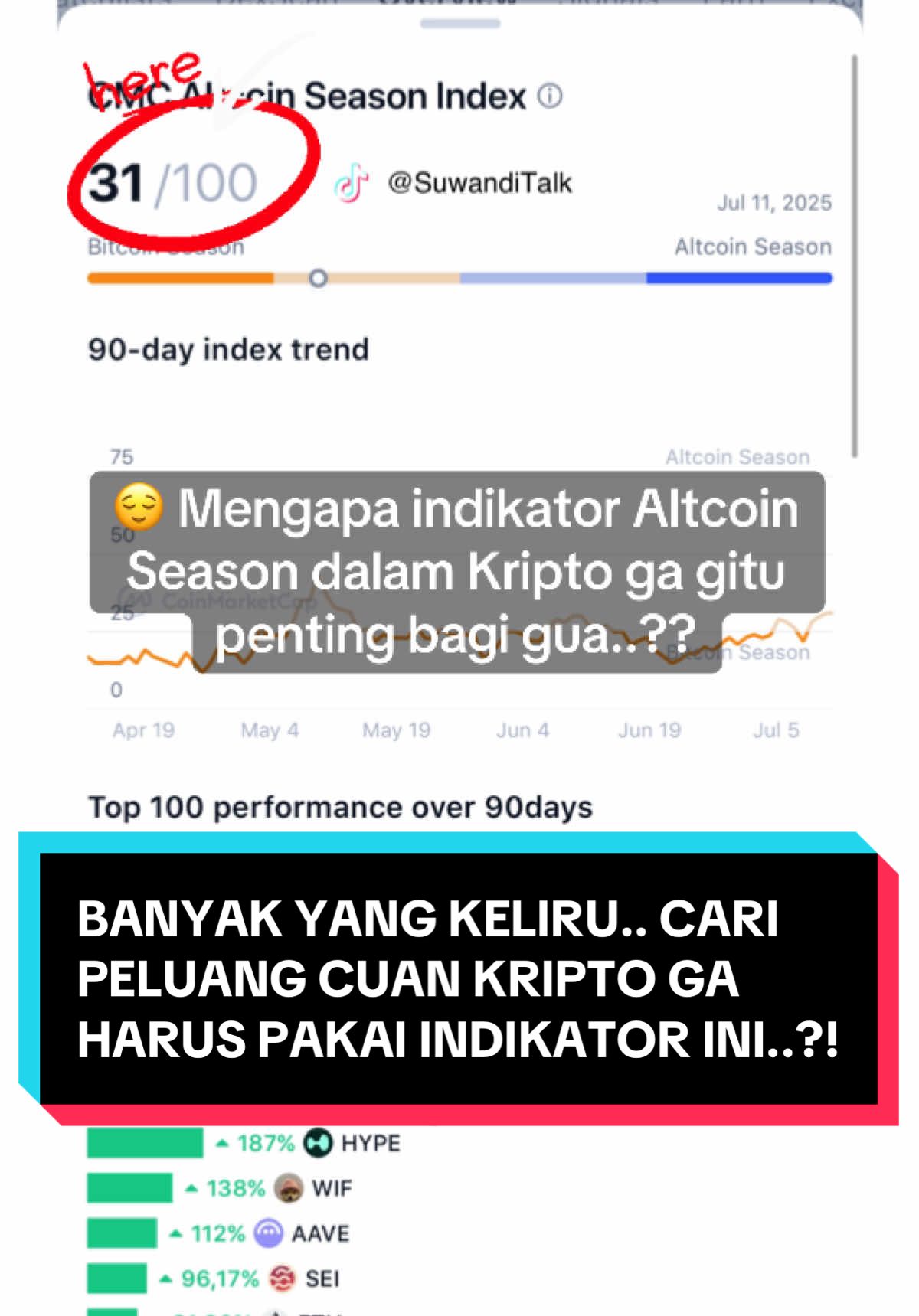 🔥Aroma Altcoin Season is coming lagi..?? 🙌 #SuwandiTalk #Kripto #Altcoin #AltSeason #AltcoinSeason 