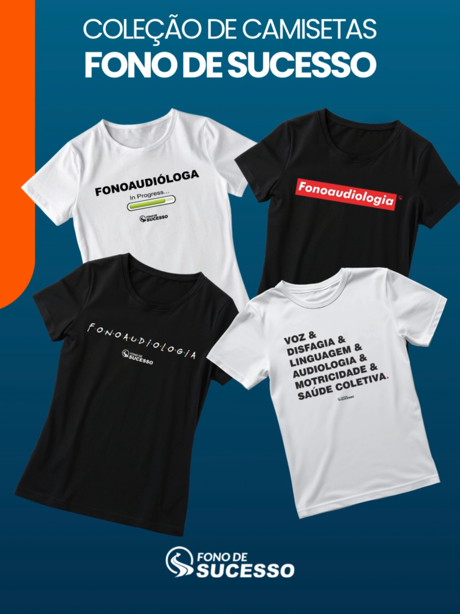 E se tivesse uma marca que retratasse todo seu amor pela Fonoaudiologia? AGORA TEM! Conheça a primeira linha de camisetas feita POR FONOAUDIÓLOGOS PARA FONOAUDIOLOGOS. Saiba Mais no Link da Bio #sucesso #fonoaudiólogo #fonoaudiologos #carreira #audiometria #gestão #gestãofinanceira #gestãodenegócios #audiometriaclinica