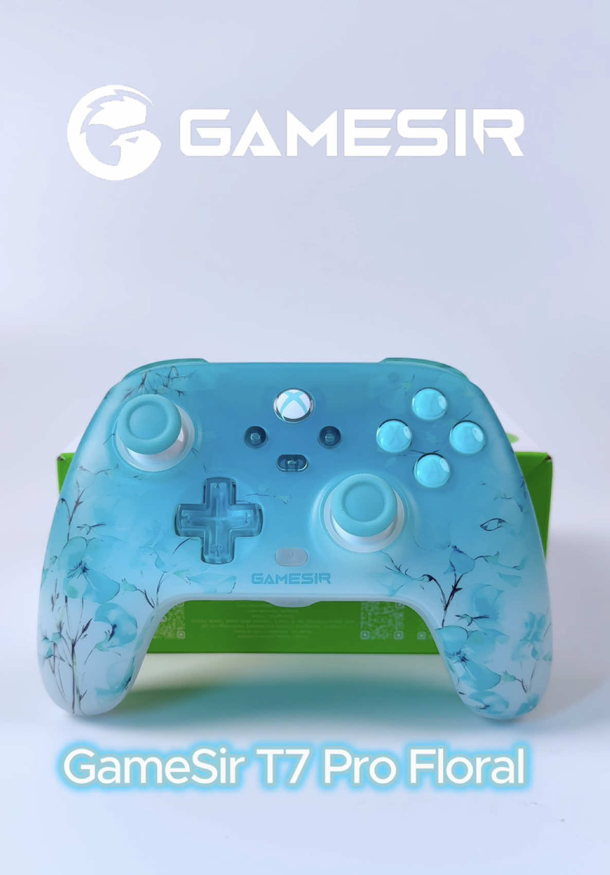 Impressive aesthetic in every detail - GameSir T7 Pro Floral is now live #gamesir #gamesirt7pro #xbox #xboxcontroller #pc #pcgaming