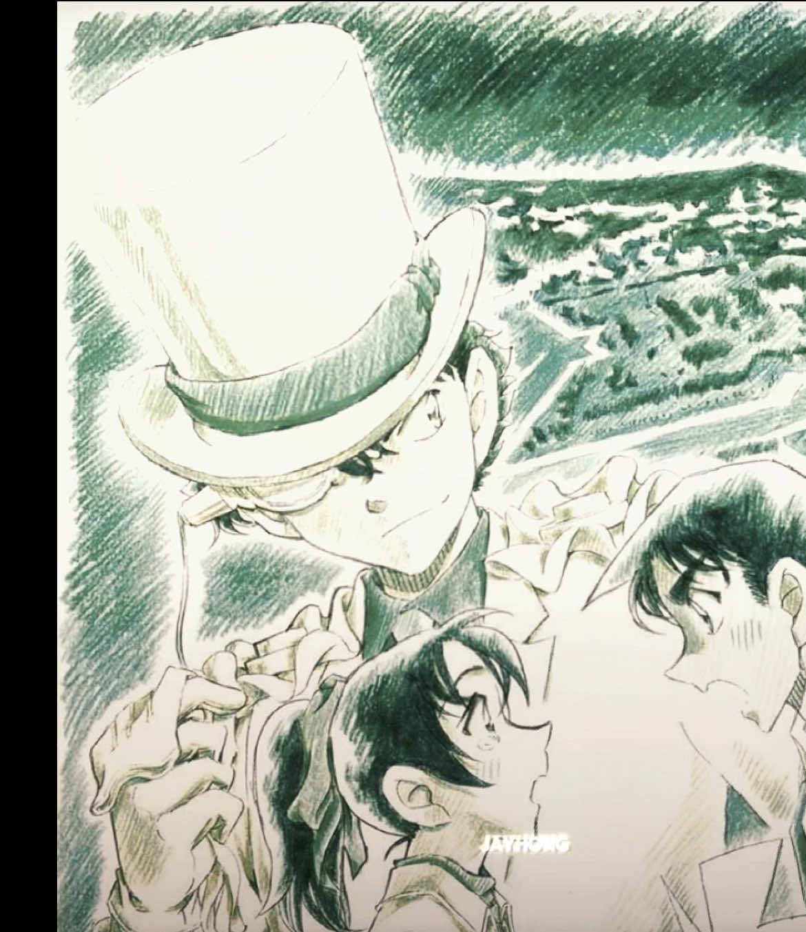 #KAITOKID — the magician under the moonlight | #detectiveconan #kurobakaito #detectiveconanedits #fyp 