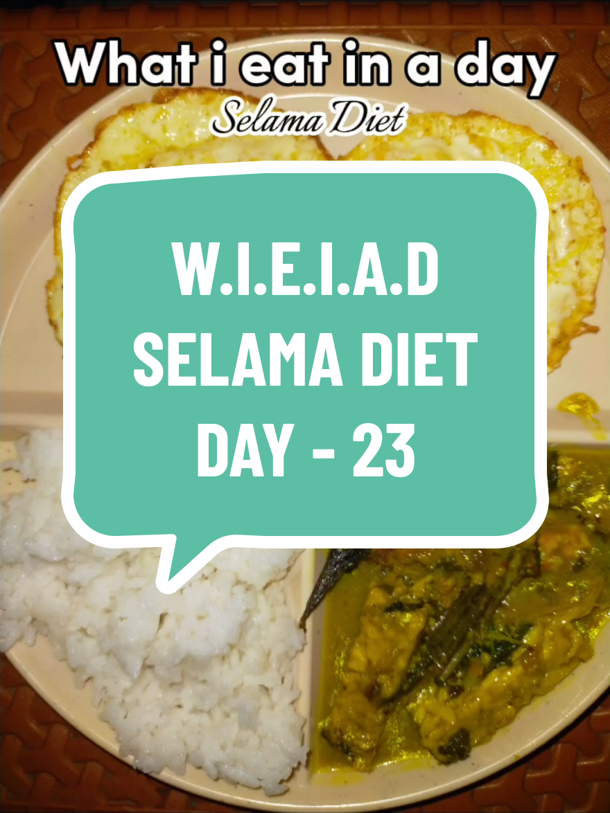 TEMENINDIET DAY - 23 WHAT I EAT IN A DAY WHILE DIETING What I eat in a day while dieting 🍽️ Hari ini makan penutupnya bener-bener seadanya aja, karena lagi sendirian di rumah dan super riweh sama bocil 😵‍💫 Tapi tetep usaha buat makan meski simple, yang penting perut ga kosong dan tetep waras 😌💪🏻 #DietSantai #WhatIEatInADay #temenindiet #magertapidiet #defisitkalori🥰 