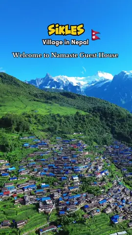 Thankyou so much @Nabin Banjade Bhai for the lovely droneshot 🙏😍🥰#foryou #namasteguesthousesikles #namasteguesthousekori #mountains #siklesvillage 