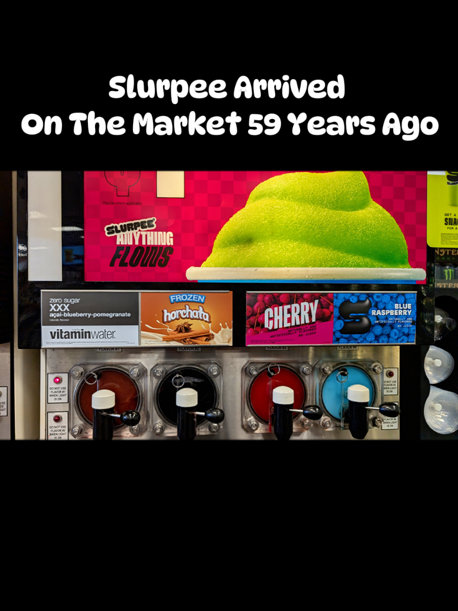 July 11 is Free Slurpee Day @7-ELEVEN . #funfact They have launched over 300 Flavors!!!! #themoreyouknow #Foodie 