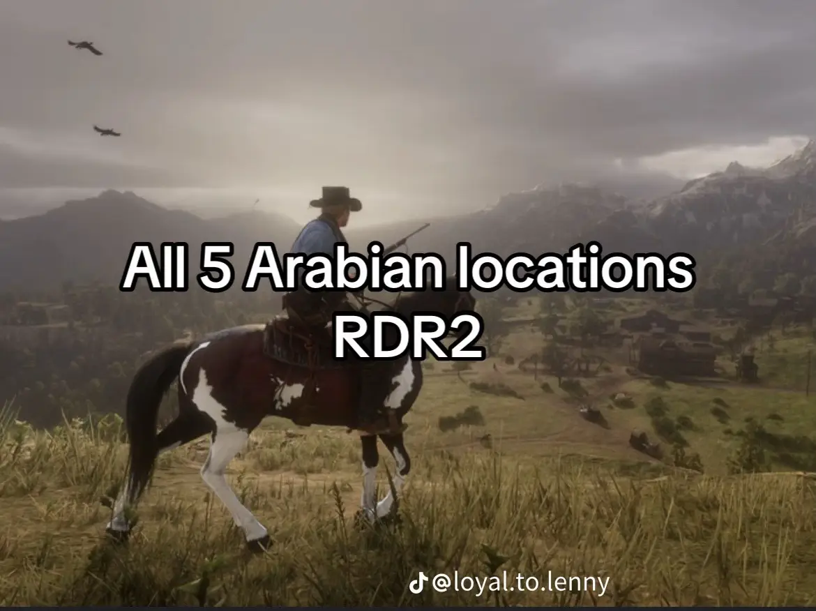 All arab horses in rdr2#arthurmorgan #rdr2 #horses 
