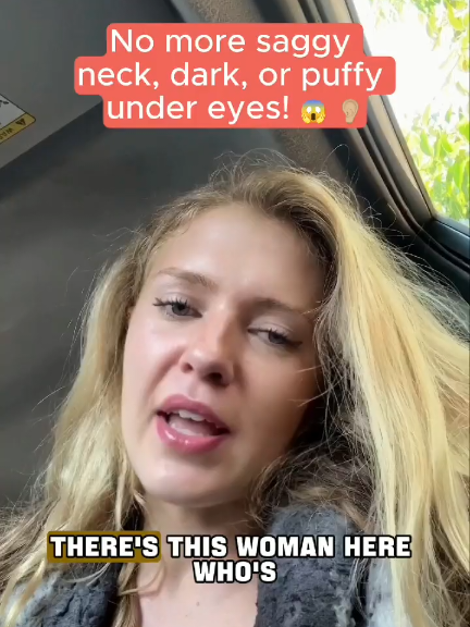 No more saggy neck, dark, or puffy under eyes! #ycz #saggyneck #doublechin #antiaging #eyecream #botoxnatural #womenover40 #skincareroutine #skincareover40 #tiktokshopcreatorpicks #tiktokshopsummerturnup 