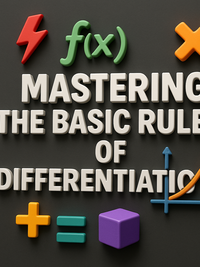 🔍 THINK DIFFERENTIATION IS HARD? THINK AGAIN! Get ready to unlock the secrets of Calculus and boost your problem-solving speed with this mind-blowing session on the Basic Rules of Differentiation!  ⚡ Power Rule ⚡ Constant Rule ⚡ Sum & Difference Rule ⚡ Multiplication by Constant Rule I break them down in the simplest yet most powerful way, so you can MASTER them for your WASSCE, SAT, or any math challenge that comes your way!  🎯 Can you solve my final differentiation challenge in this video? Comment your answer! ✅ Follow for more powerful math lessons, real-life applications, and exam tricks. #DifferentiationMadeEasy #CalculusChallenge #MathMastery #WASSCEprep #SATmath #LearnWithRoland #MathForLife #TikTokTeachers #StudySmart
