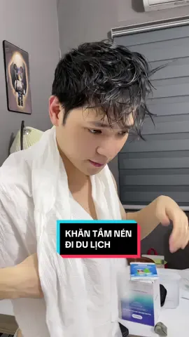Đi du lịch là không thể thiếu khăn tắm nén này được chứ khăn tắm ở khách sạn k biết đã qua bao nhiêu người dùng rồi lỡ bệnh tất các thứ rất là sợ luôn #vietreviewthat #khantamdulich #khantamnen