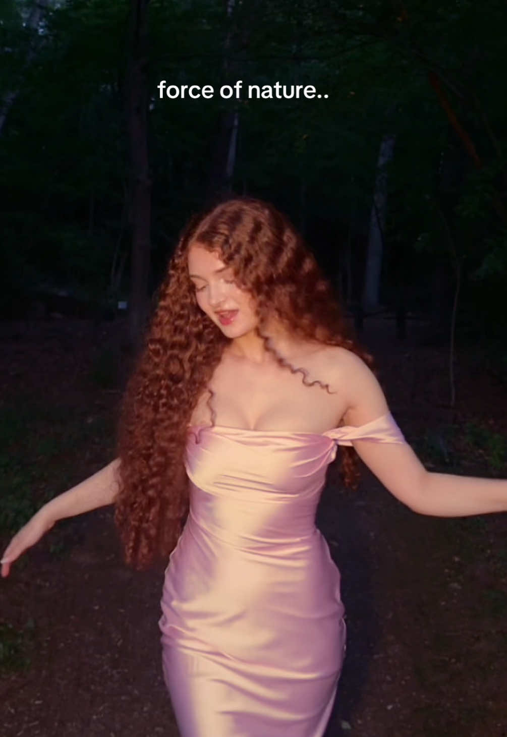 the storm was a paid actor (risked my life for this video lowkey) but it’s fitting because i wrote this song about someone who reminds me of the thunder god. anyways stream force of nature out now🐚 #sirencore #screaming #ethereal 