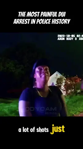 The Most Painful DUI Arrest in Police History Part 7 #cops #copsoftiktok #police #policeofficer #bodycam #crime #truecrime #truestory #foryou #fyp