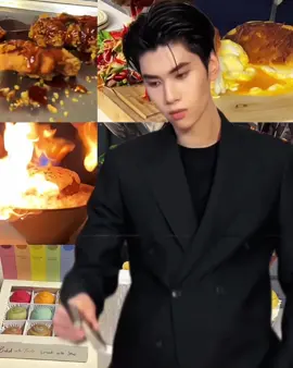 food is delicious chef looks deliciouser *inserts lip biting meme*  @dunknatachai #dunknatachai #dunknatachaiboonprasert #dunkmeow #joongdunk 