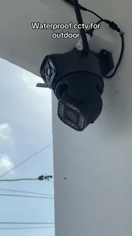 Cctv na dual camera at waterproof na rin for outdoor #v380procctv  #cctv #dualcameracctv  #v10outdoor  #waterproofcctv 