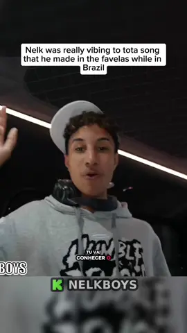 Nelk was really vibing to tota song that he made in the favelas while in Brazil #nelkboys #totamc #vibewithus #brazilian #dancemoves #lipsyncing 