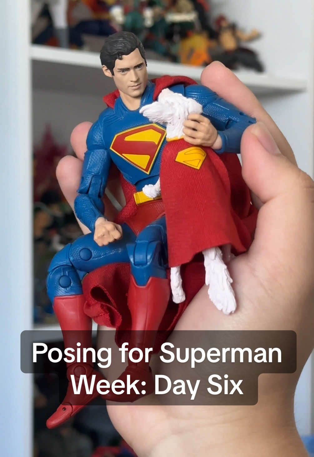 Replying to @Makalu It's July 11th!!! LOOK UP! Go see Superman in theaters NOW! Day 6 of posing every Superman figure I have. #davidcorenswet #superman #superman2025 #mcfarlanetoys #actionfigures #fyp #posing #edit #foryou #collection #supermanedit #dc #dccomics #dcu @James Gunn @McFarlane Toys Official @SUPES @DC 