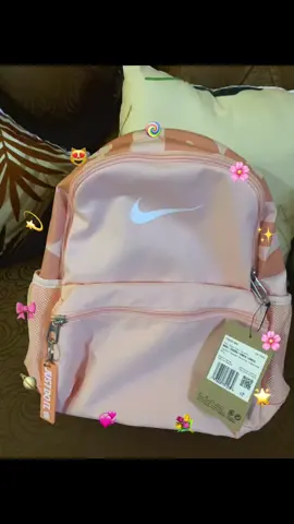 backpack in school💞#backpack #nikebrasilia #coral #nike 