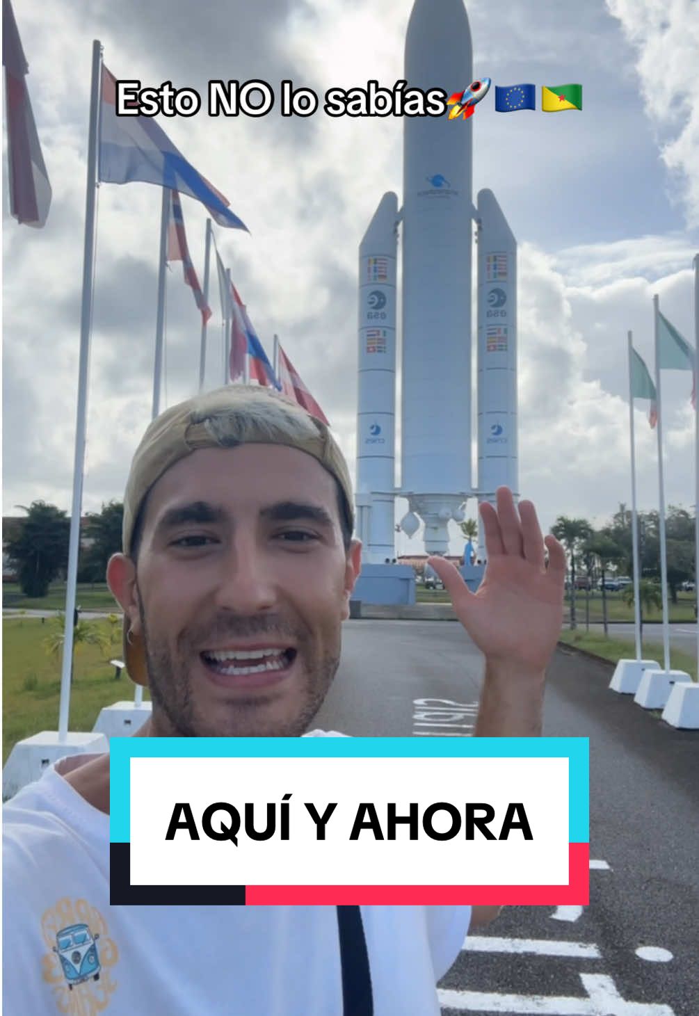 ESTÁ EN SUDAMÉRICA el puerto espacial más importante de Europa!! En Guayana Francesa!! 🤯🇬🇫🇪🇺🚀 #solotravel #viajes #aventura #mochileros #guayana #guayanafrancesa #cayena 