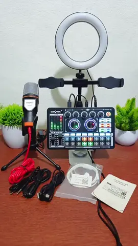 F999 MIC SF666 LAMPU RINGLIGHT FULLSET SOUNDCARD F999 MIC SF666 LAMPU RINGLIGHT FULLSET HARGANYA MURAH BANGET INI GUYS #fyp 