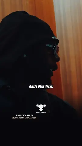 Empty Chair - Burna Boy Ft Mick Jagger🎶💥 #Emptychair #burnaboy #mickjagger #liveperformance #trending #lyricsafrica #fypage #lyricsvilla #bionation #lyricsgalore 