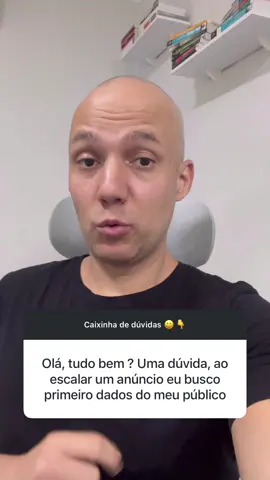 Para escalar um anúncio no Facebook Ads, preciso conhecer os dados da minha persona | público ?