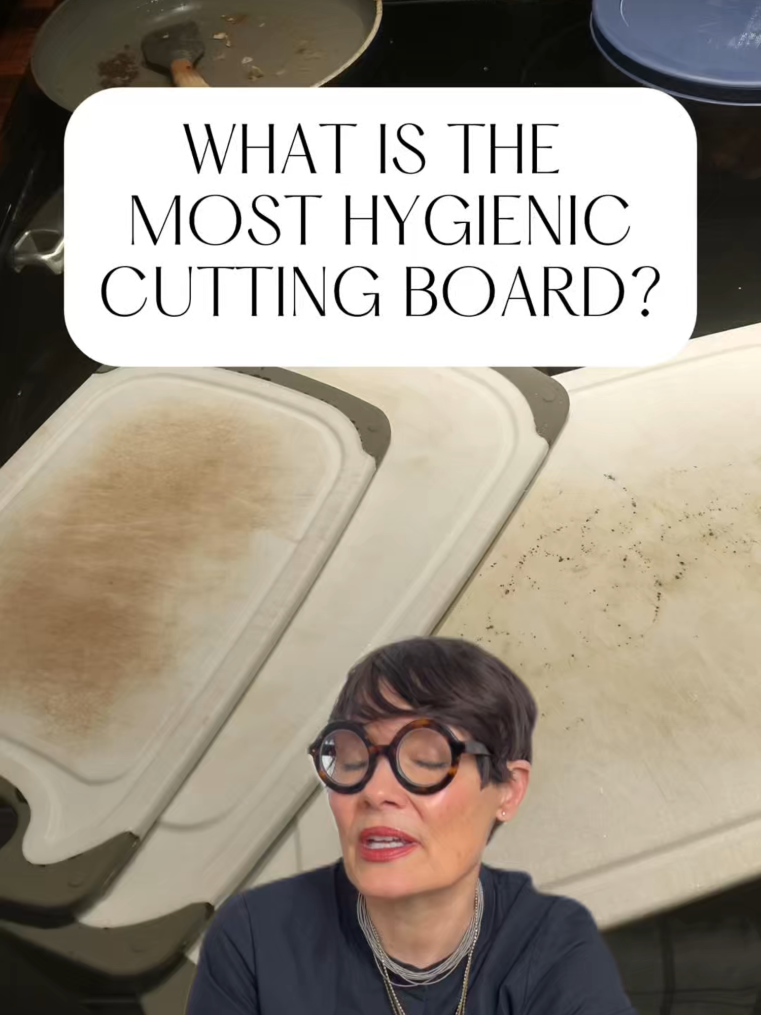 Let's talk about a #titanium #cuttingboard!🔪 #homehygiene #nonporous #silicone